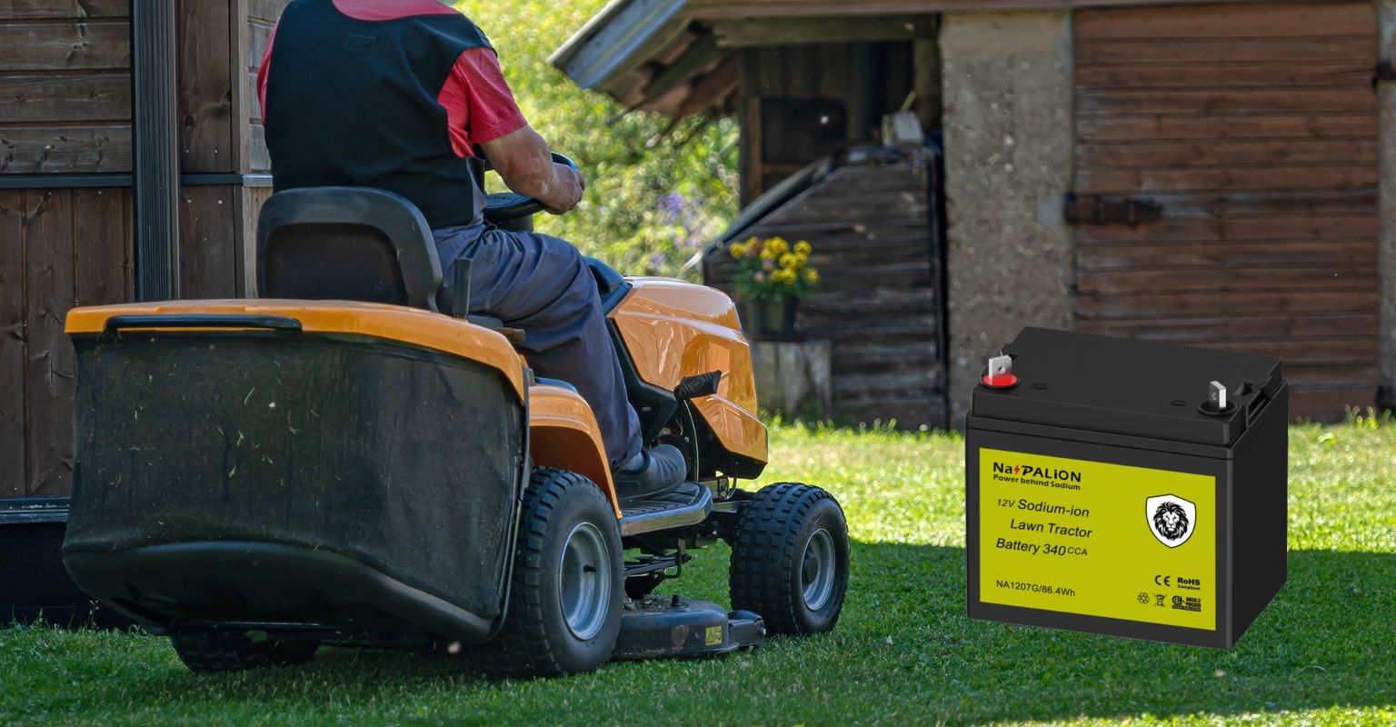DEFORD unveils their sodium-ion lawn tractor batteries in January 2025.